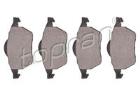 KLOCKI HAM.VW,AUDI,SEAT/BEZ CZUJNIKA/   PRZÓD TOPRAN HP103 587