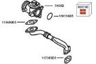 Recyrkulacja spalin BorgWarner 7900417