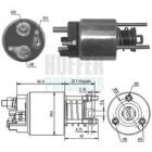 Włącznik elektromagnetyczny, rozrusznik HOFFER 46076