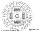 Tarcza sprzęgła BLUE PRINT ADBP310040
