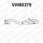 Rura wydechowa VENEPORTE VW80379