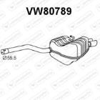 Tłumik końcowy VENEPORTE VW80789