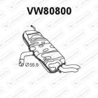 Tłumik końcowy VENEPORTE VW80800