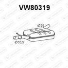 Tłumik przedni VENEPORTE VW80319