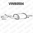 Tłumik przedni VENEPORTE VW80504