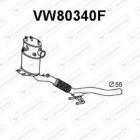 Filtr sadzy / filtr cząstek stałych, układ wydechowy VENEPORTE VW80340F