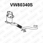 Filtr sadzy / filtr cząstek stałych, układ wydechowy VENEPORTE VW80340S