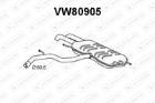 Tłumik końcowy VENEPORTE VW80905