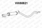 Tłumik przedni VENEPORTE VW80821