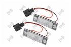 Oświetlenie tablicy rejestracyjnej ABAKUS L53-210-0012LED