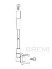 PRZEWÓD WYS.NAP.  /BREMI/ BREMI BRM 675/45