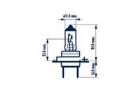 ŻARÓWKA H7 12V 55W /RANGE POWER BLUE+/   /BLISTR/ NARVA NAR 486384000