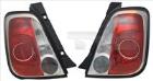 LAMPA /TYŁ/ FIAT 500 07-15 /CZARNA RAMKA/ /L/ TYC 11-11284-21-2