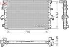 Chłodnica, układ chłodzenia silnika DENSO DRM32055