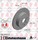 TARCZA HAM./TYŁ/ LEXUS IS 05-           /SPORT/ ZIMMERMANN ZM590.2824.52