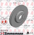 TARCZA HAM./PRZ/ BMW 5 09- /P/ ZIMMERMANN ZM150.2913.32