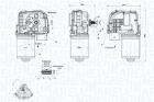 Silnik wycieraczek MAGNETI MARELLI 064375800010