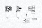 Silnik wycieraczek MAGNETI MARELLI 064376400010
