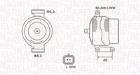 ALTERNATOR DACIA MAGNETI MARELLI 063731470010