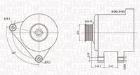 ALTERNATOR PEUGEOT MAGNETI MARELLI 063731509010