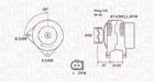 ALTERNATOR VAG MAGNETI MARELLI 063731541010