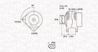 ALTERNATOR VAG MAGNETI MARELLI 063731678010