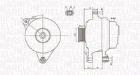 ALTERNATOR TOYOTA COROLLA MAGNETI MARELLI 063731703010