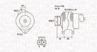 ALTERNATOR AUDI MAGNETI MARELLI 063731446010