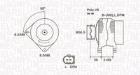 ALTERNATOR AUDI MAGNETI MARELLI 063731911010