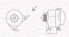 ALTERNATOR VW MAGNETI MARELLI 063731921010