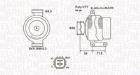 ALTERNATOR LEXUS,TOYOTA MAGNETI MARELLI 063732029010