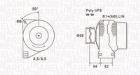 ALTERNATOR CITROEN MAGNETI MARELLI 063731305010