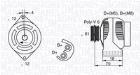 ALTERNATOR FIAT MAGNETI MARELLI 063730029010